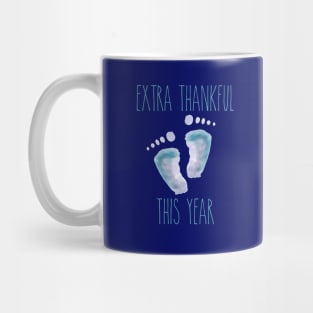 Extra Thankful This Year (Baby Boy/Blue Edition) Mug